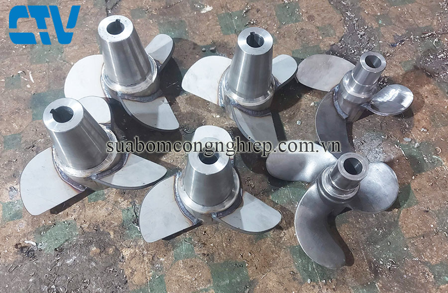 Cung cấp cánh máy khuấy theo yêu cầu – Gia công chuẩn kỹ thuật