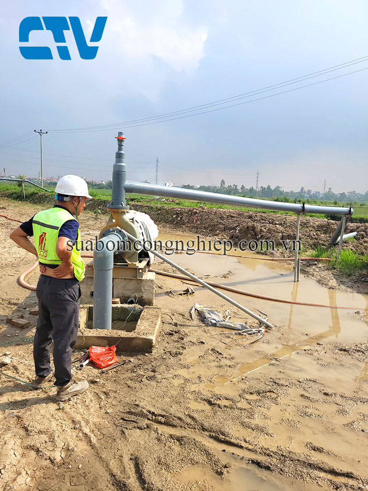 Cho thuê máy bơm nước công nghiệp ở Hà Nội giá tốt