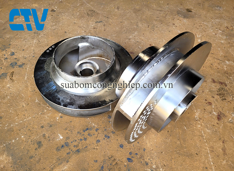 Cung cấp và gia công cánh bơm nước theo mẫu đúng yêu cầu kỹ thuật