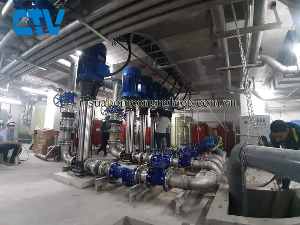 Sửa chữa máy bơm nước công nghiệp tận nơi tại Hà Nội và miền Bắc
