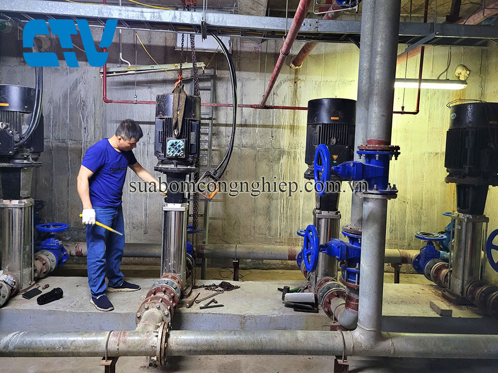 Sửa chữa, bảo dưỡng máy bơm trục đứng tận nơi - Nhanh chóng, chất lượng, giá tốt